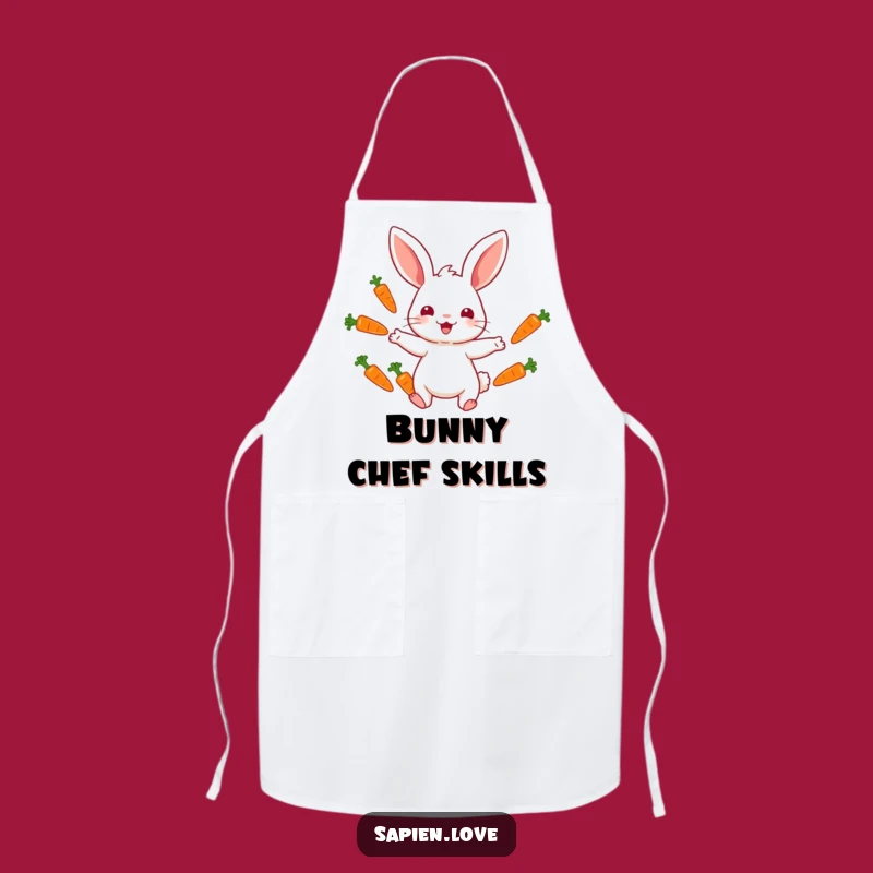 Funny Rabbit Chef Apron: Whimsical Gear for Comedic Cooking