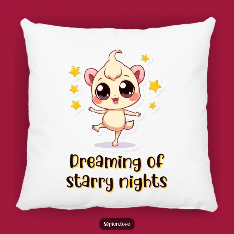 Funny Star Juggler Pillow: Playful Creature Comfort Perfect Gift