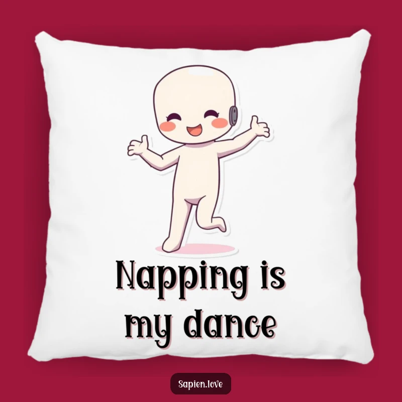 Funny Dancing Figure Pillow: Silly Rhythm Comfort Perfect Gift