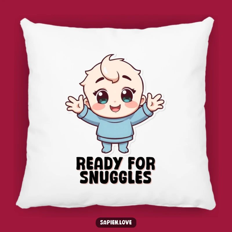 Funny Comfort Hug Pillow: Soft Support with a Welcoming Character