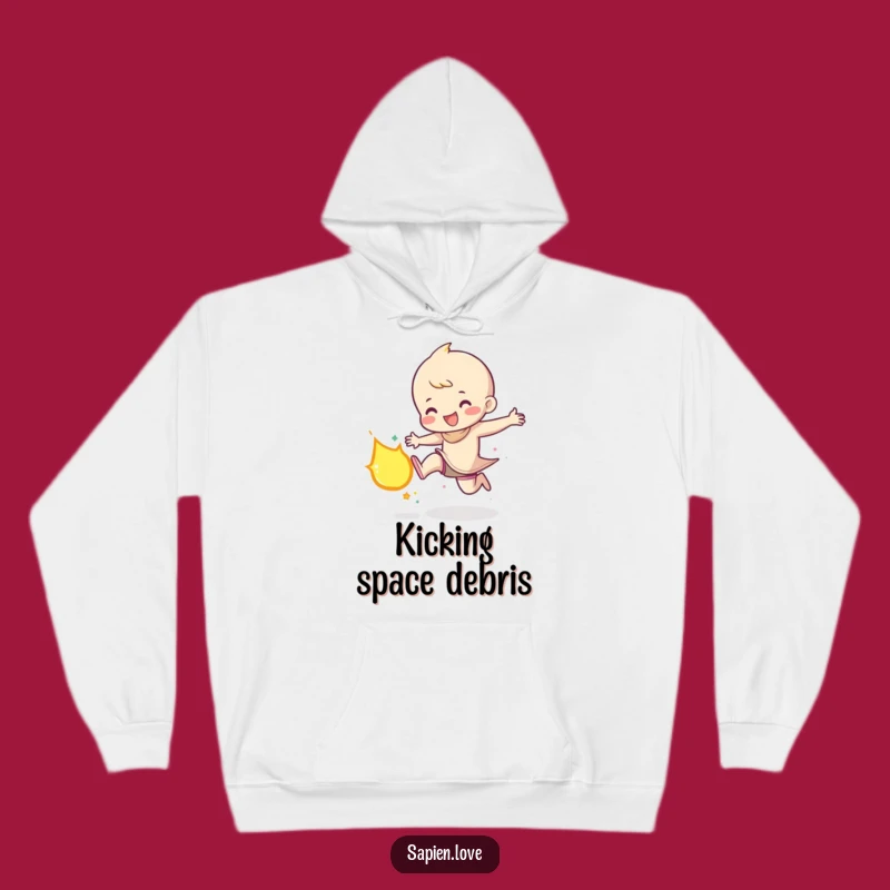 Funny Meteor Kicker Hoodie: Stay Warm While Kicking Cosmic Butt