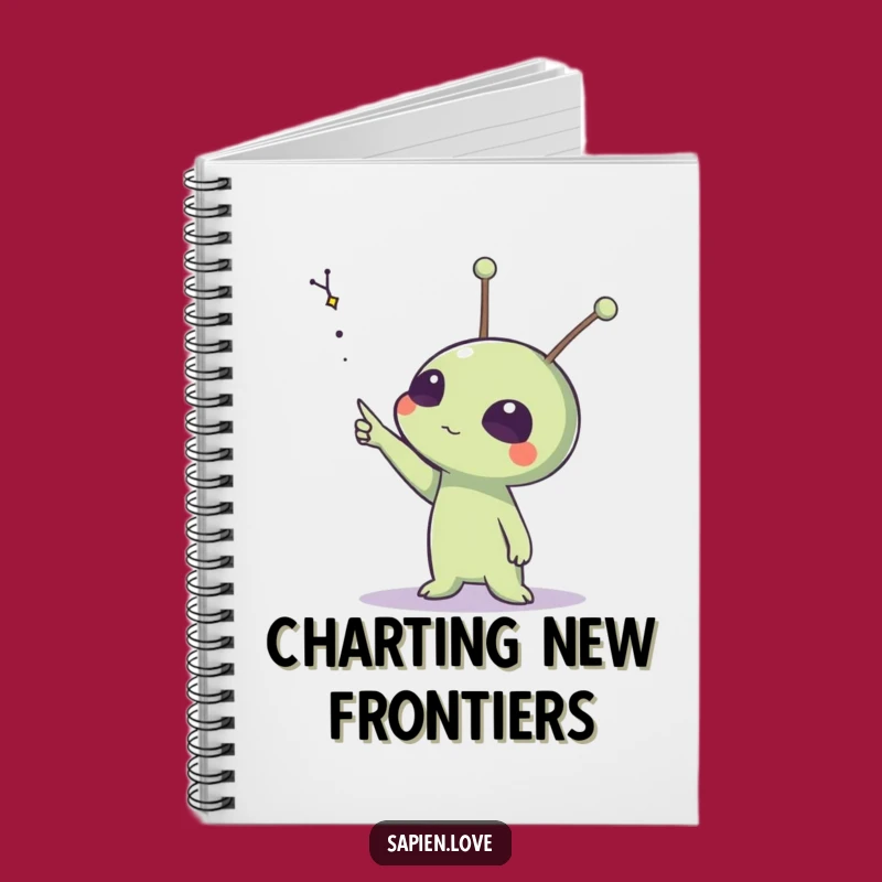 Funny Alien Constellation Notebook: Chart Your Cosmic Ideas