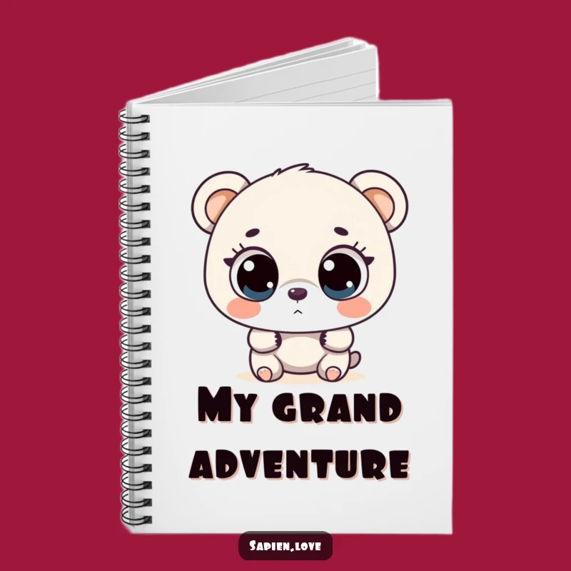 Funny Bear Explorer Notebook: Capture Your Discoveries with Cute Humor