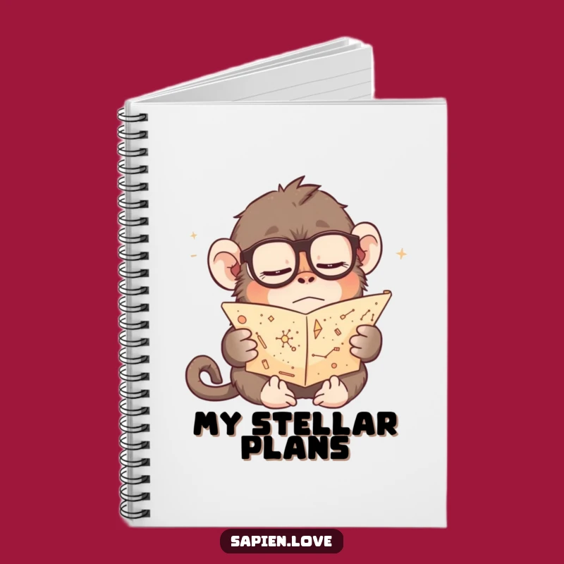 Funny Sleepy Ape Notebook: For Your Deepest Thoughts (and Snoozes)
