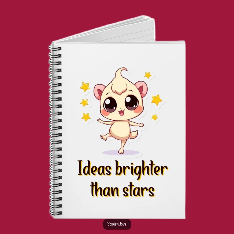Funny Star Juggler Notebook: Playful Creature Notes Perfect Gift