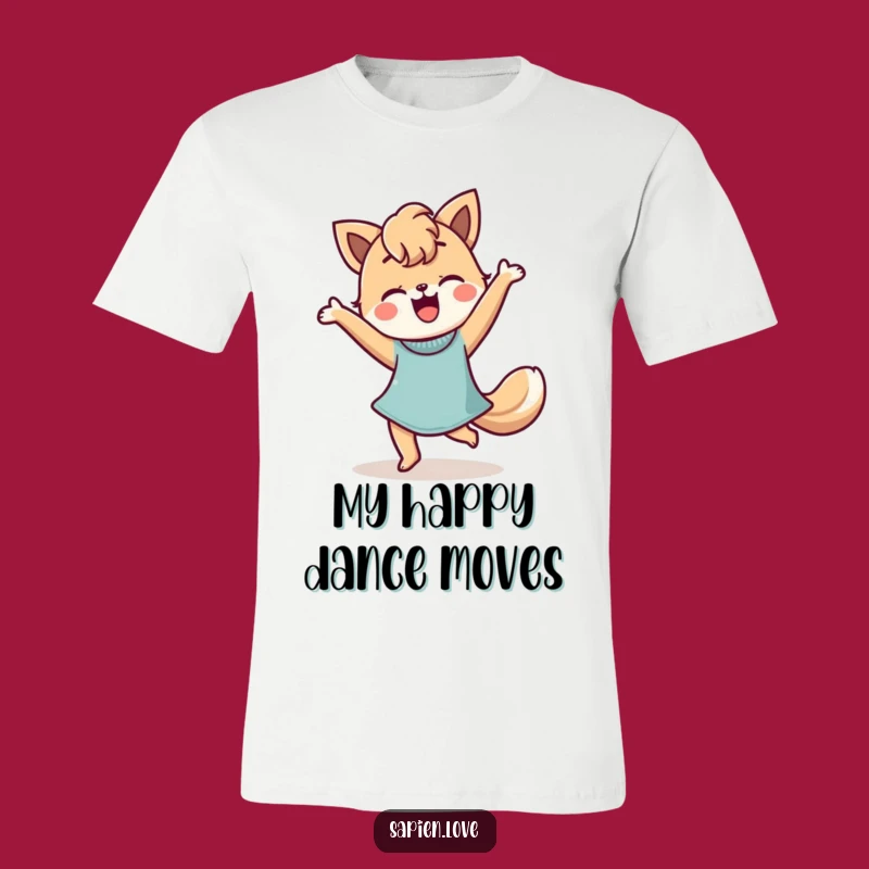 Funny Animal Feature Dancer T-Shirt: Wear Your Groove with This Hilarious & Expressive Tee!