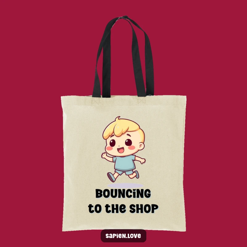 Funny Bouncing Tote Bag: Carry Your Excitement & Smiles Humorously