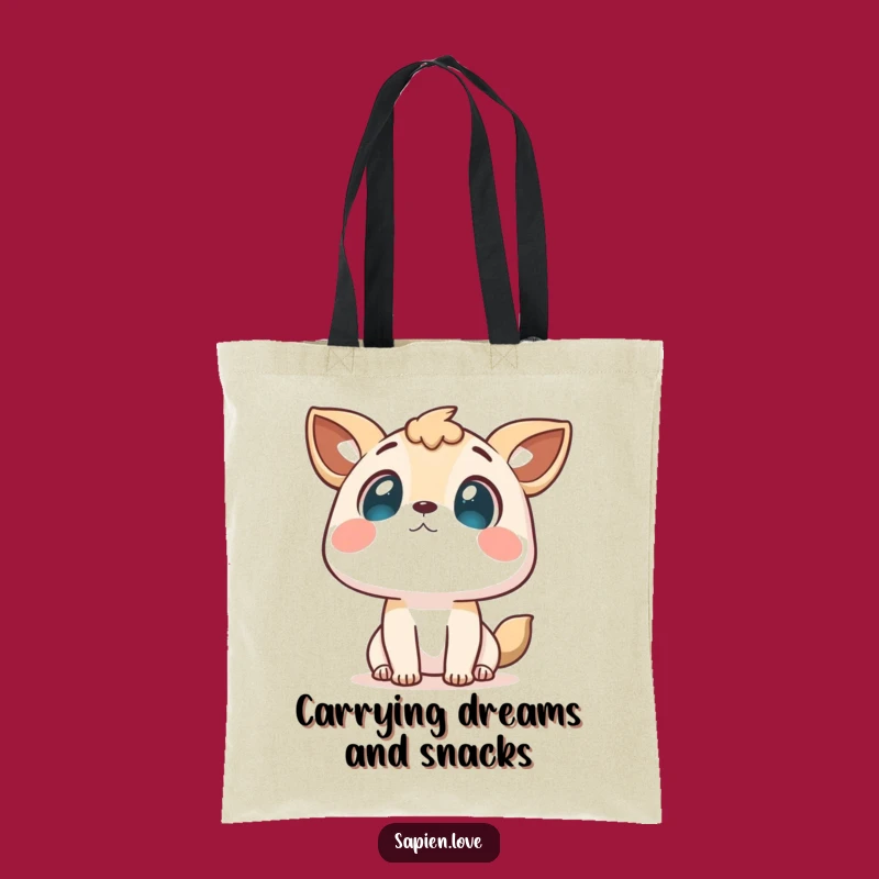 Funny Curious Animal Character Tote Bag: Carry Your Dreams, A Fantastic Funny Gift!