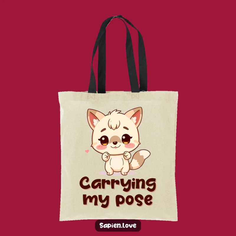 Funny Animal Character Pose Tote Bag - Carry Your Charming Style