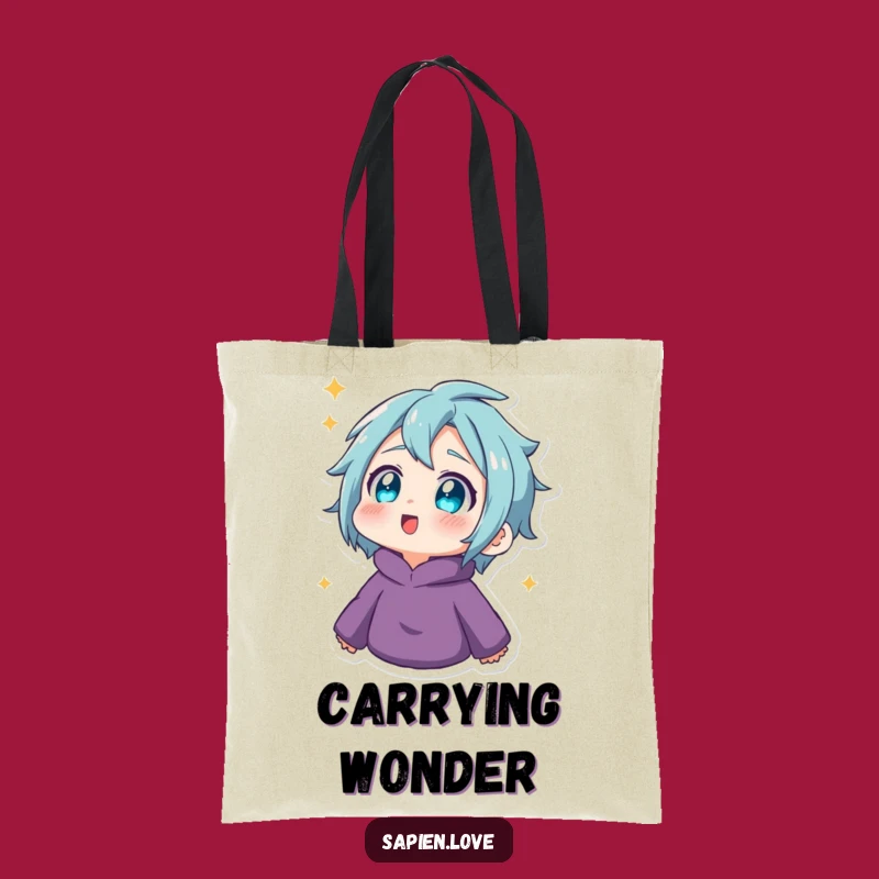 Funny Twinkling Eyes Tote Bag: Carry Your Wonder & Smiles Humorously